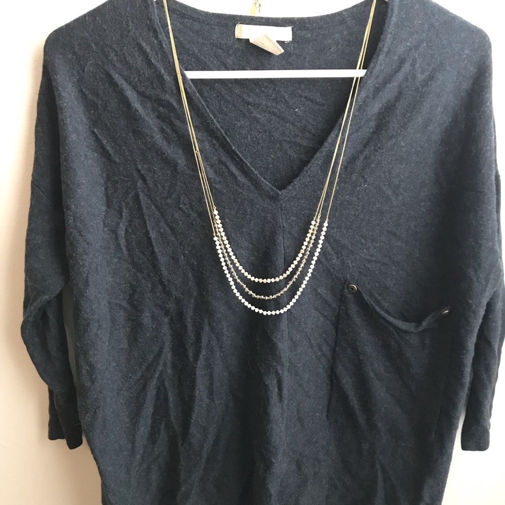 Navy Sweater